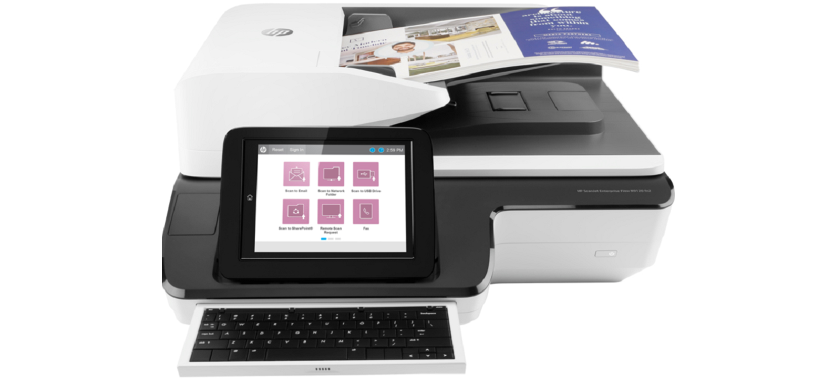 Máy quét HP ScanJet Enterprise Flow N9120 fn2 6